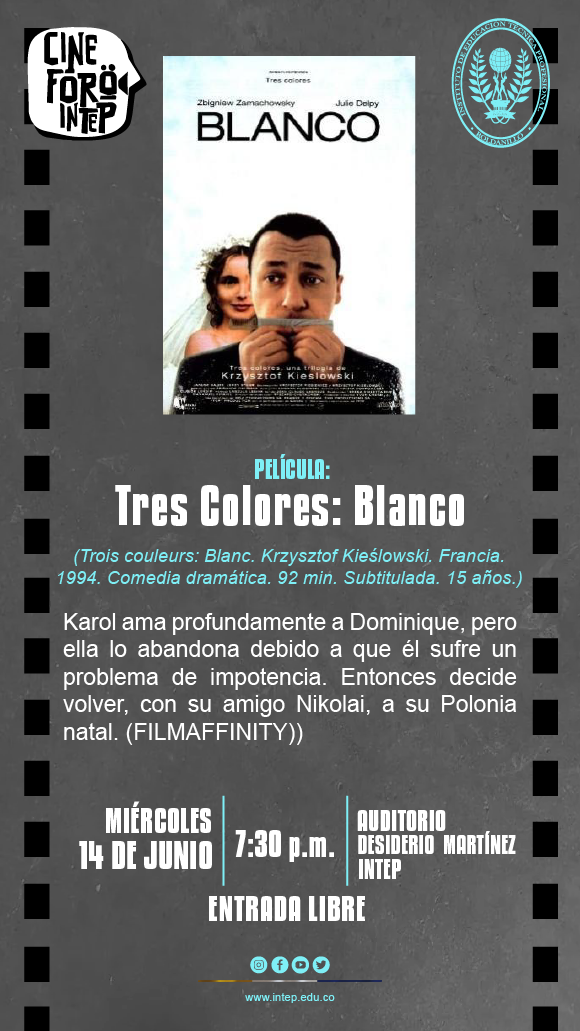 CINE FORO INTEP:  Tres Colores Blanco