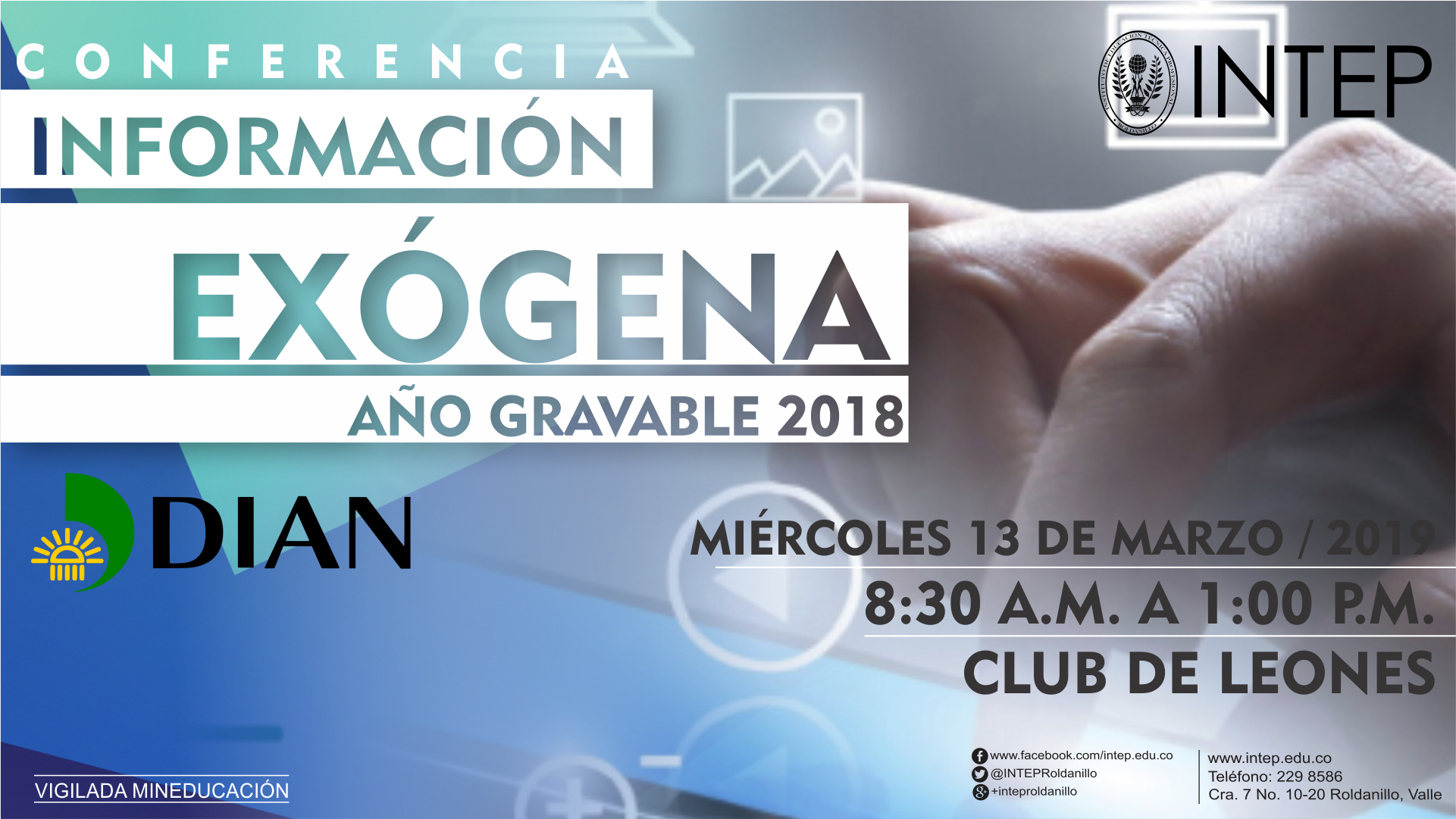  Conferencia: Información Exógena Año Gravable 2018