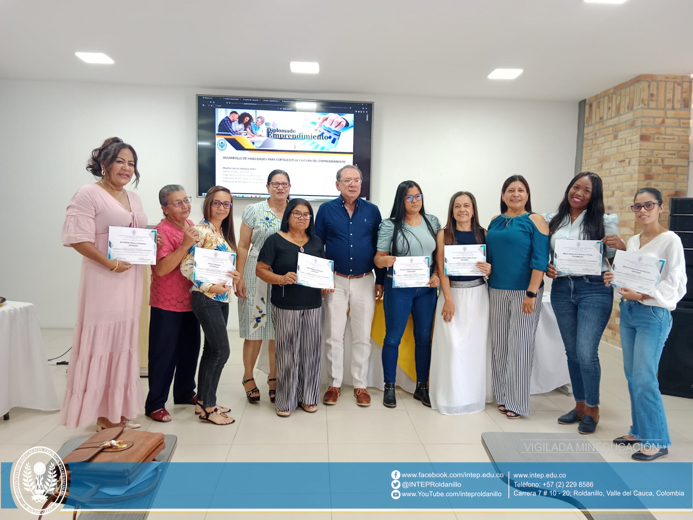 Clausura del diplomado â€œDesarrollo de Habilidades Blandas y Cultura del Emprendimiento