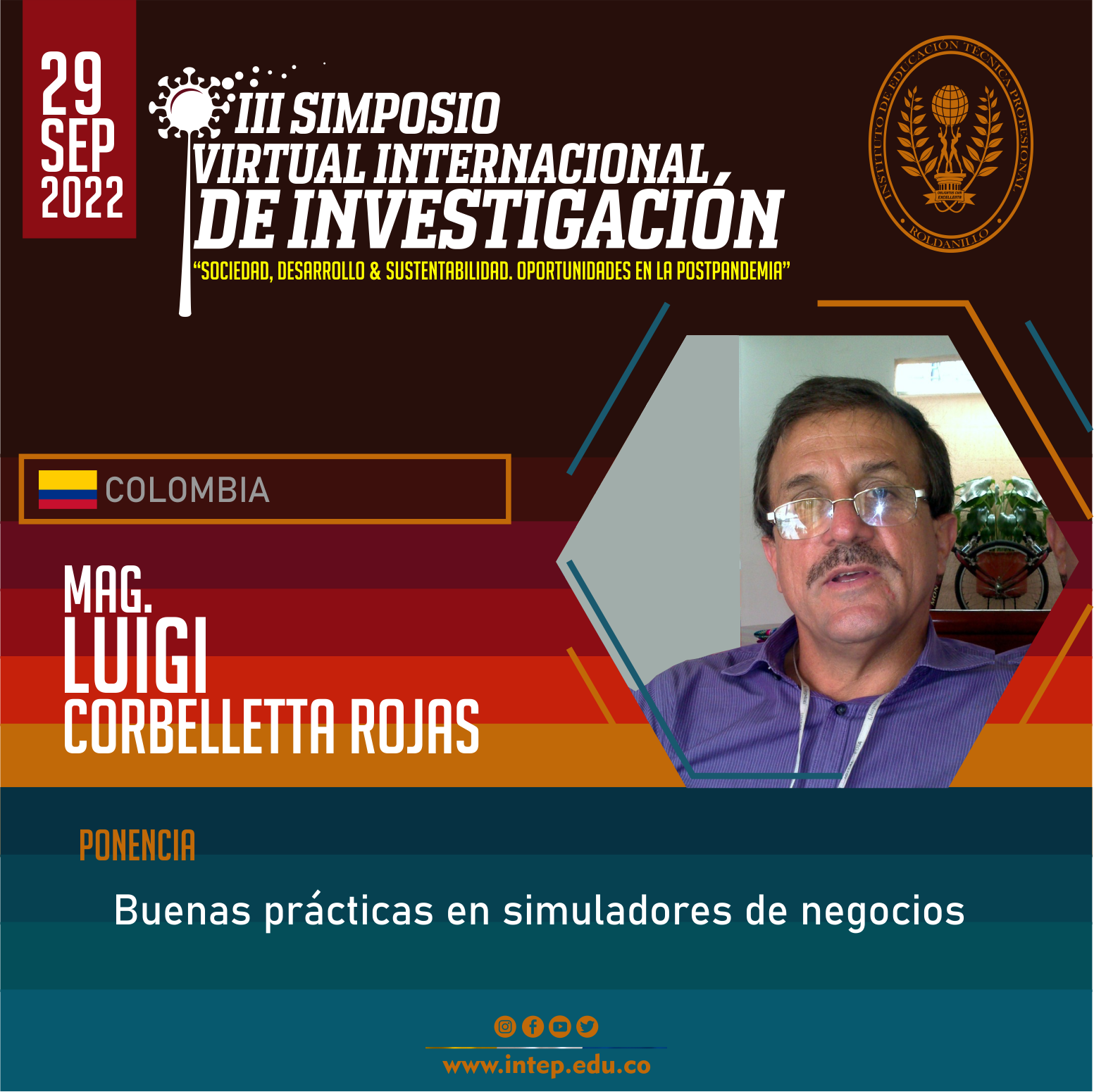 III Simposio Virtual Internacional de Investigación /29 sept 2022