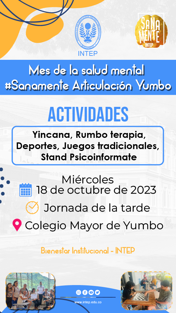 #Sanamente Articulación Yumbo