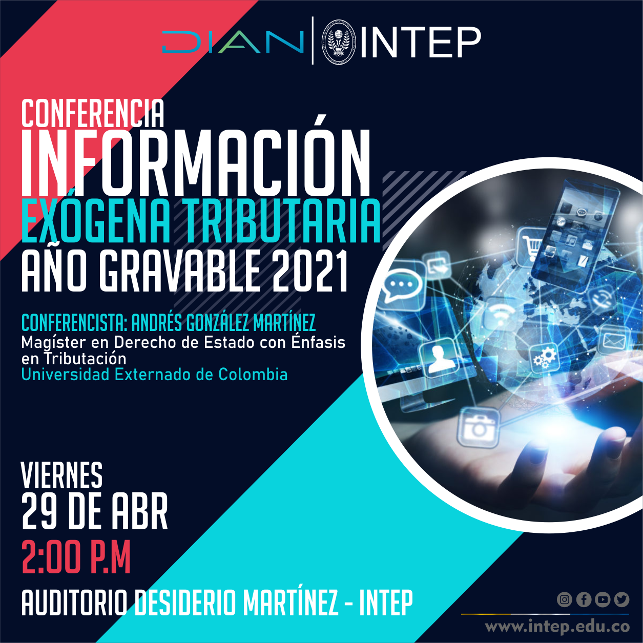 Conferencia Información Exógena Tributaria Año gravable 2021