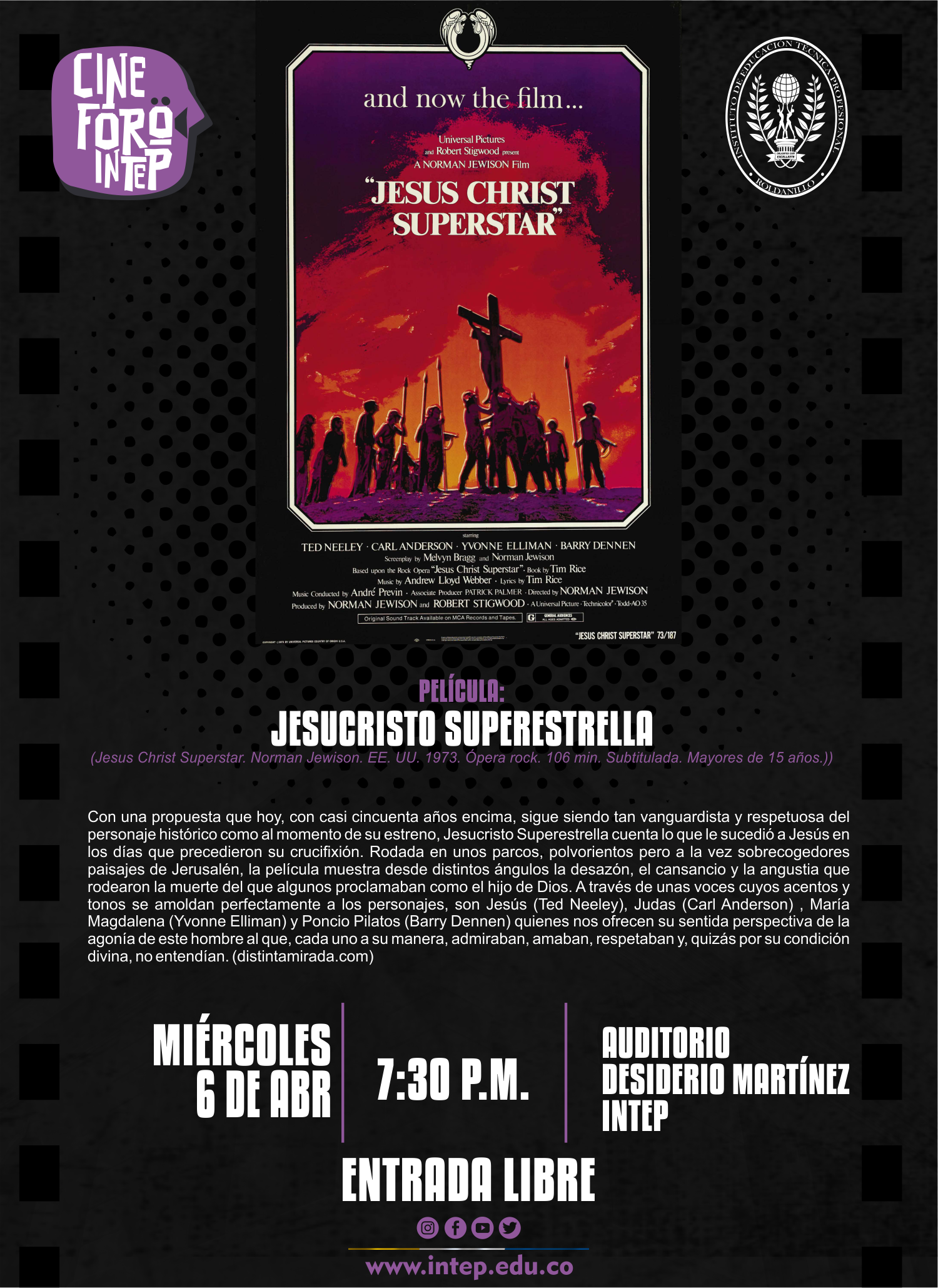 CINE FORO INTEP