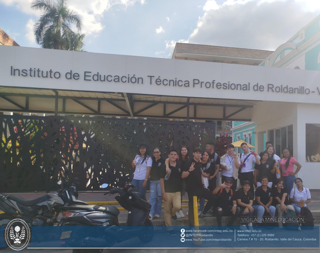 Estudiantes de Restrepo, Valle visitan las instalaciones del INTEP.